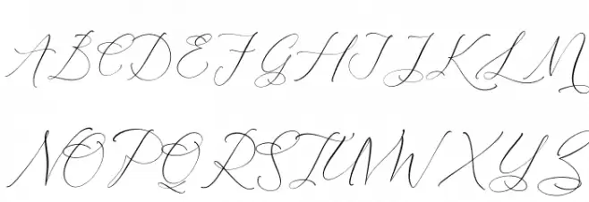 Relatta Saidnolia Script Fuentes MAYÚSCULAS