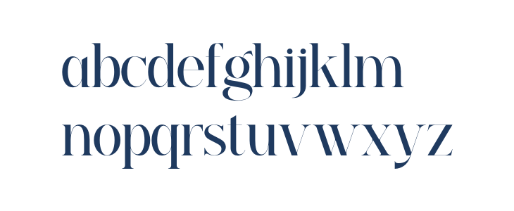 Relatta Saidnolia Serif Lowercase