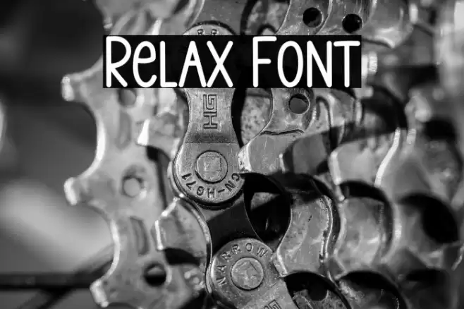 Relax Font examples