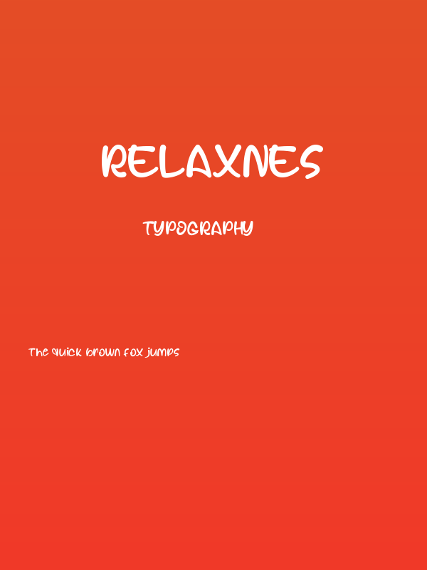 Relaxnes Poster