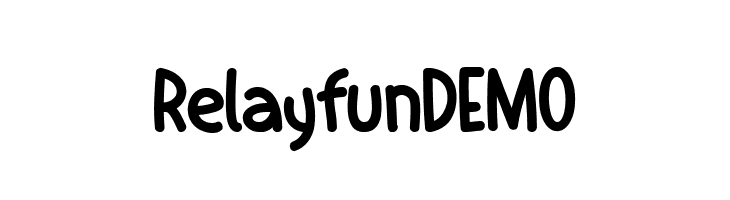 RelayfunDEMO Font