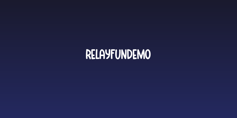 RelayfunDEMO Social Header