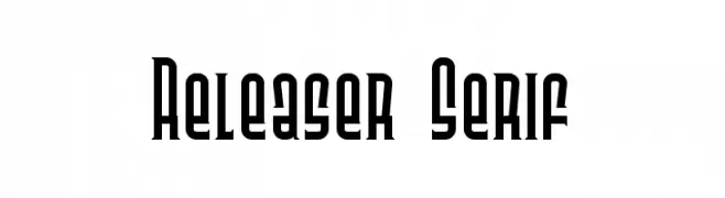Releaser Serif  Fuentes Gratis Descargar