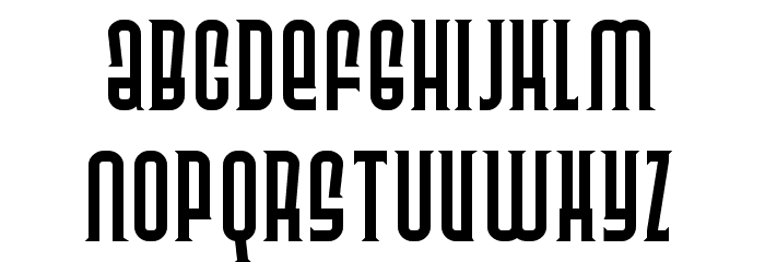 Releaser Serif Font LOWERCASE