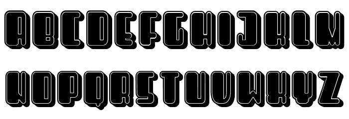 Releases Filled Regular Font LOWERCASE