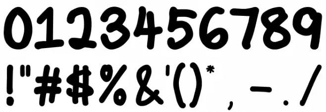 Relentless Font Alte caractere