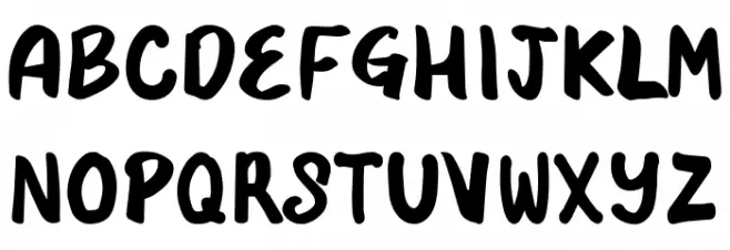 Relentless Font Litere mari