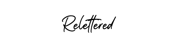 Relettered  font caratteri gratis
