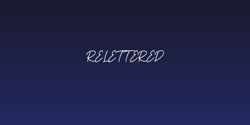 Relettered Social Header