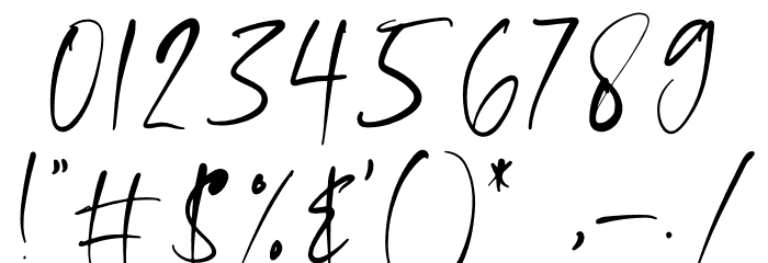 Relevant Font OTHER CHARS