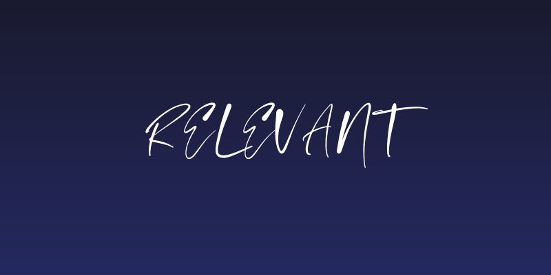 Relevant Social Header