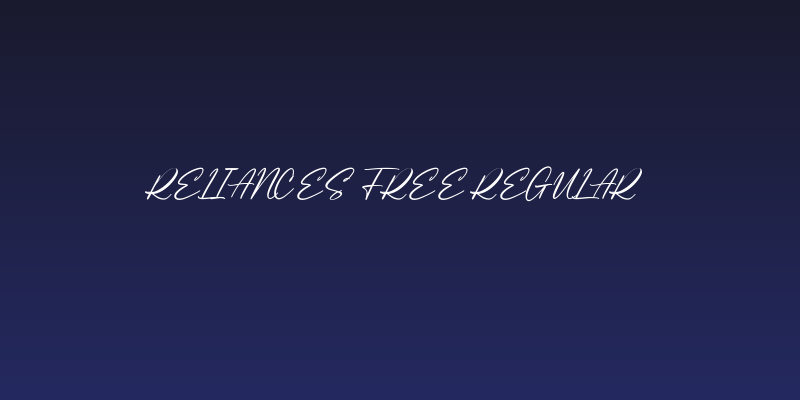 Reliances Free Regular Social Header