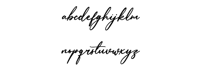 Reliances Free Regular Font LOWERCASE