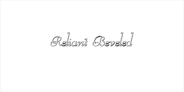 Reliant Beveled Logo