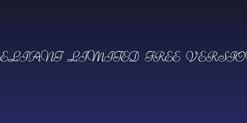 Reliant Limited Free Version Social Header