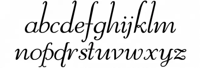 Reliant Limited Free Version Font LOWERCASE