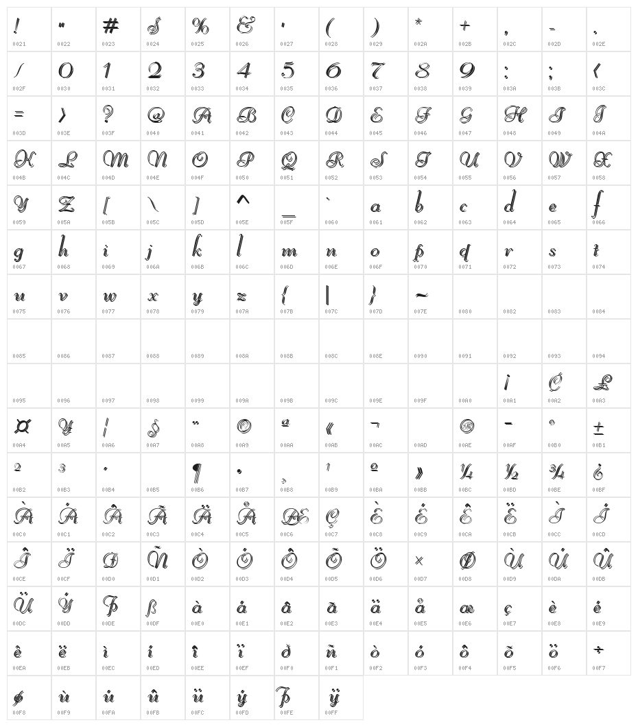 Reliant Shadow Free Character Map