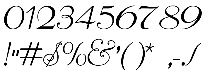 ReliantLimitedFreeVersion Font OTHER CHARS