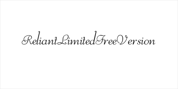 ReliantLimitedFreeVersion Logo
