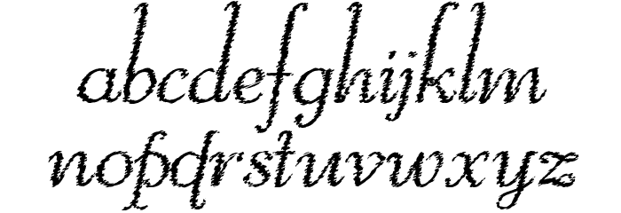 ReliantTrash Font LOWERCASE