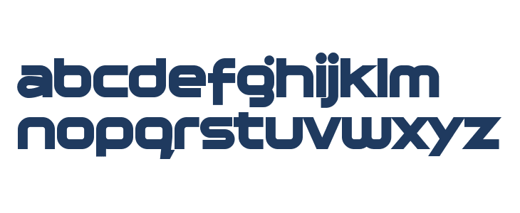 Relidux Lowercase