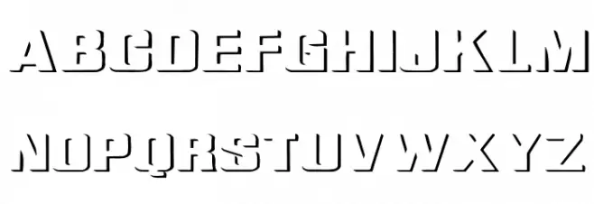 Relief Grotesk Extended Fonte MAIÚSCULAS