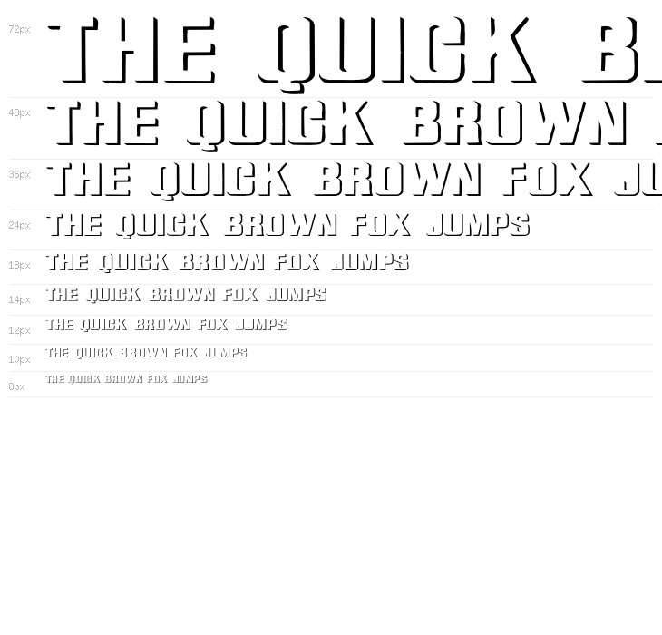 Relief Grotesk Wide Waterfall