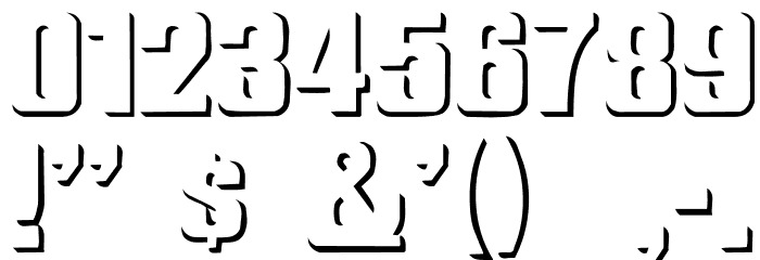 Relief Grotesk Font OTHER CHARS