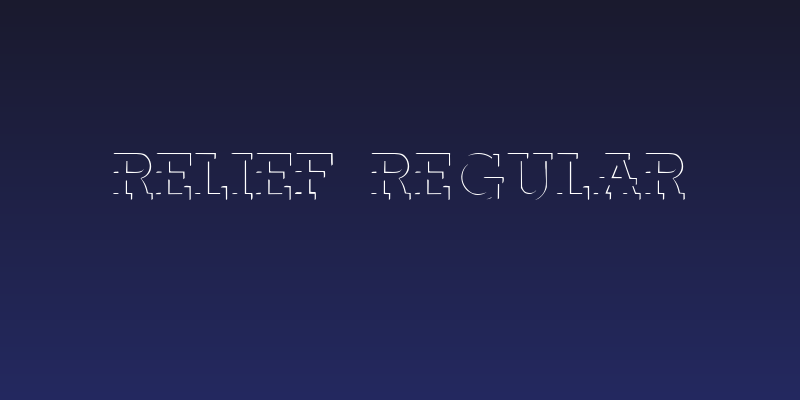 Relief Regular Social Header