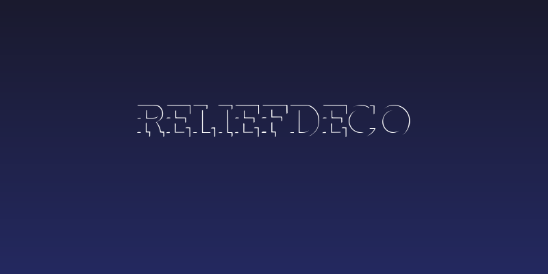 ReliefDeco Social Header