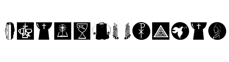 ReligSymbols  les polices de caractères gratuit tlcharger