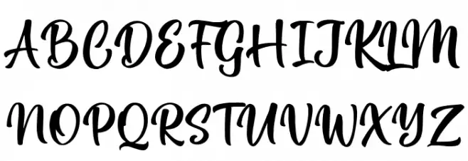 Relight Script DEMO Fonte MAIÚSCULAS