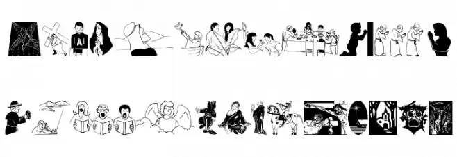 ReligionSpirituality फ़ॉन्ट लोअरकेस