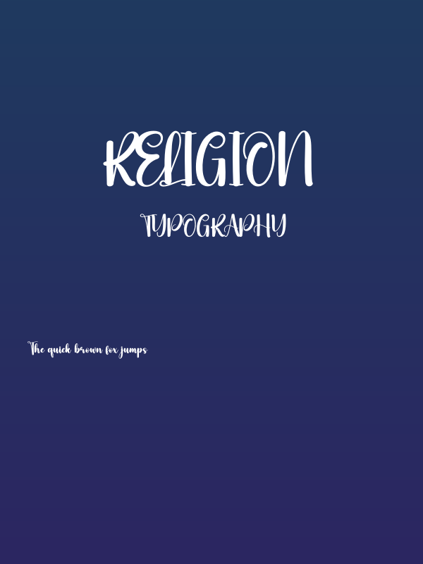Religion Poster