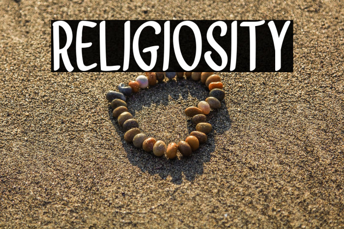 Religiosity Example 2