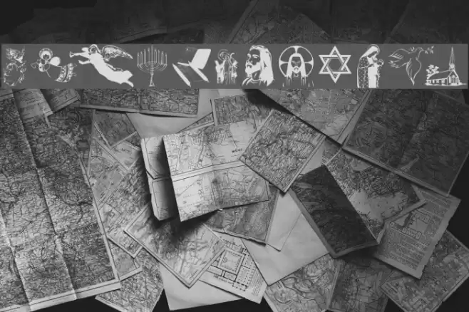 Religious 1 Font examples