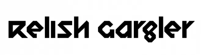 Relish Gargler  フリーフォントのダウンロード