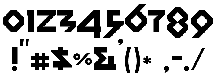 Relish Gargler Font OTHER CHARS