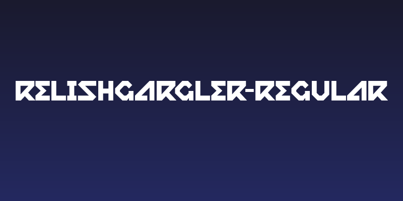 RelishGargler-Regular Social Header