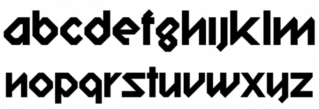 RelishGargler-Regular Caratteri MINUSCOLO