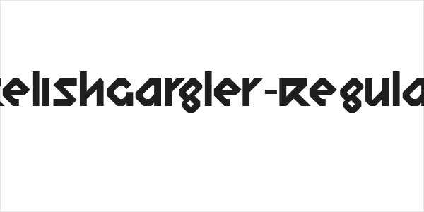 RelishGargler-Regular Logo