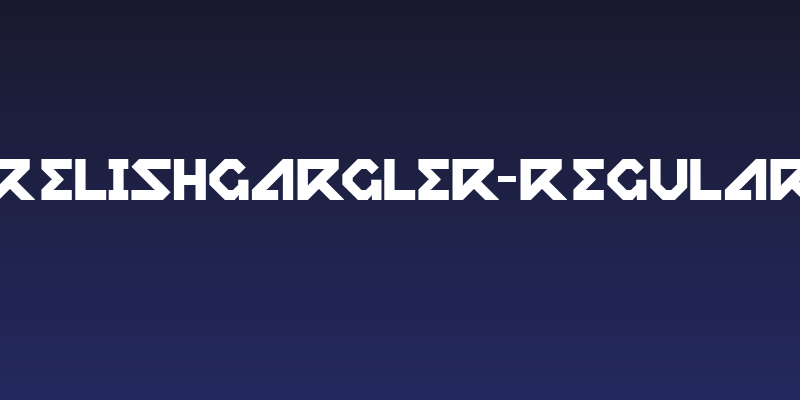 RelishGargler-Regular Social Header