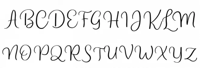 Relista  Regular Schriftart Groß