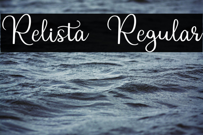 Relista  Regular Example 2
