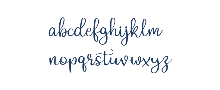 Relista  Regular Lowercase