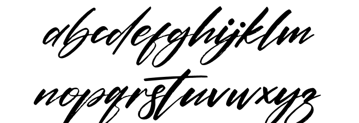 Relitha Patricia Font LOWERCASE