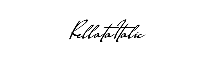 Rellata Italic  Frei Schriftart Herunterladen