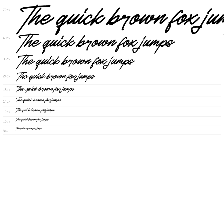 Rellathage Rough Italic Waterfall