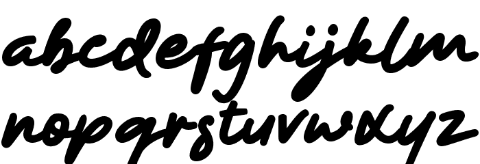 Rellbox Font LOWERCASE