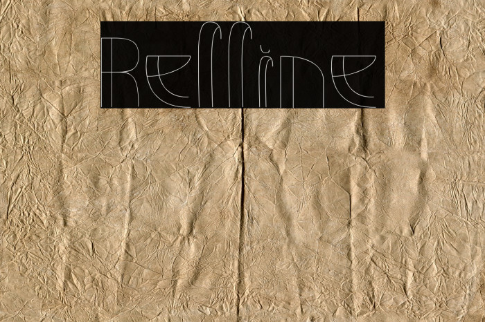 Relline Font examples